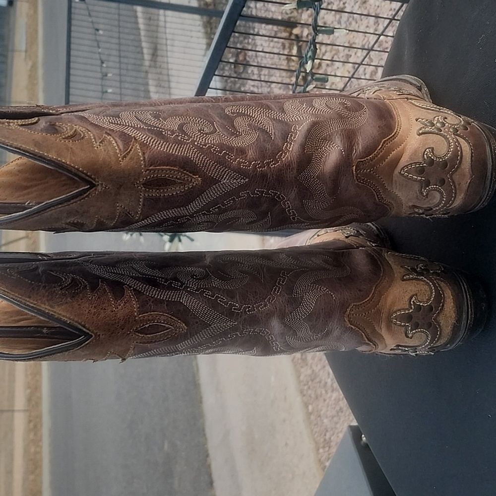 Matisse Marfa All Leather Western Cowboy Boots Size 9M - Picture 6 of 14